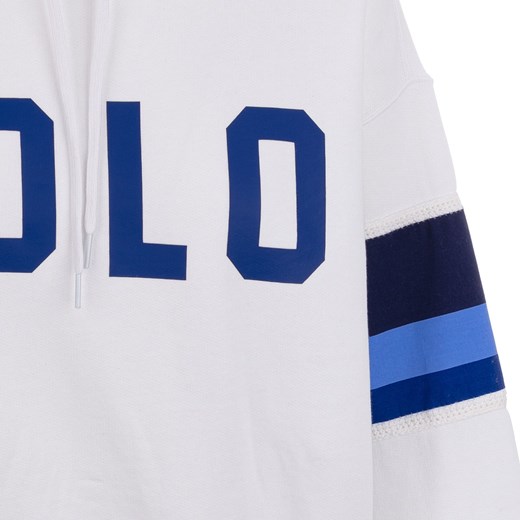 Bluza damska biała Polo Ralph Lauren z napisem
