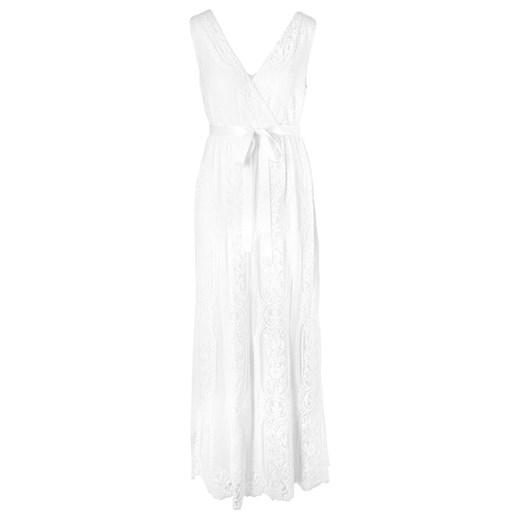 Bonprix sukienka z dekoltem w serek na ślub cywilny maxi elegancka