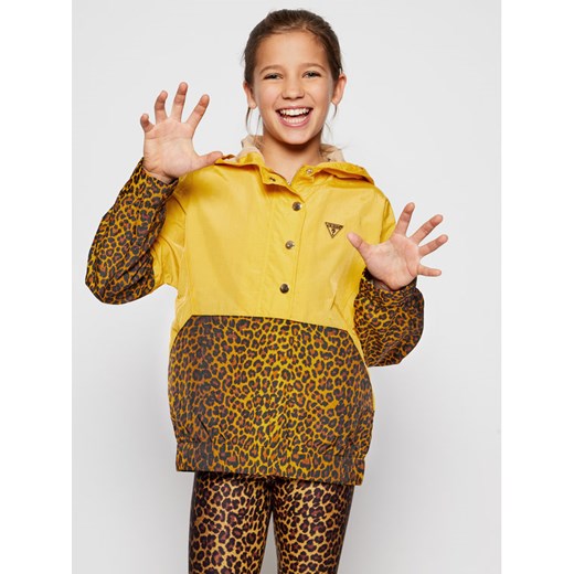 Guess Kurtka anorak J1RL02 WDM50 Żółty Regular Fit Guess 12Y MODIVO