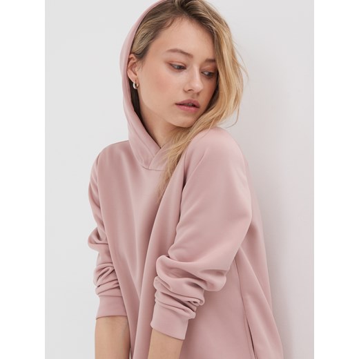 Sinsay - Bluza z kapturem - Różowy Sinsay S Sinsay