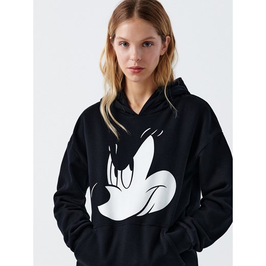 Cropp - Bluza Mickey Mouse - Czarny Cropp XL Cropp promocja