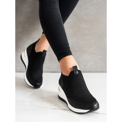 Buty sportowe damskie CzasNaButy sneakersy bez zapięcia