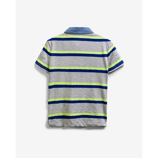 GAP Polo T-shirt dziecięcy Żółty Szary Gap XS BIBLOO