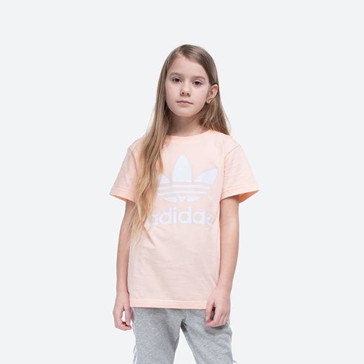 Adidas Originals bluzka dziewczęca z bawełny