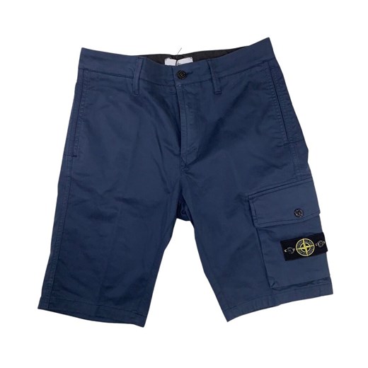 Granatowe spodenki chłopięce Stone Island