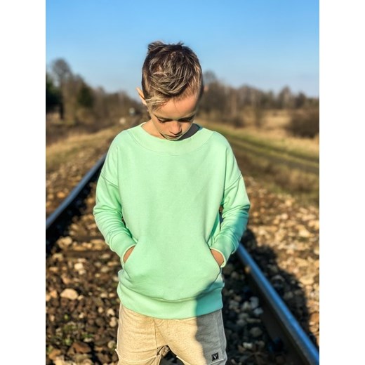 HOODIE ARENO MINT mom and kid Vavu 116/122 vavu.pl