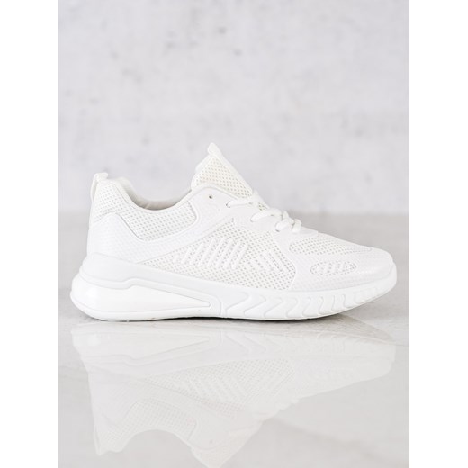 Buty sportowe damskie CzasNaButy wiązane płaskie