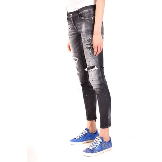 Jeansy damskie Dsquared2 w miejskim stylu z elastanu