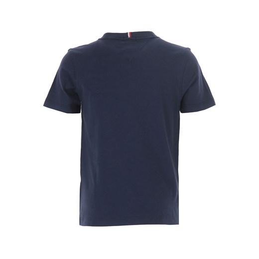 Tommy Hilfiger Koszulka Dziecięca dla Chłopców, niebieski, Bawełna, 2021, 10Y 12Y 8Y Tommy Hilfiger 12Y RAFFAELLO NETWORK