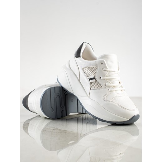 Buty sportowe damskie CzasNaButy sneakersy sznurowane