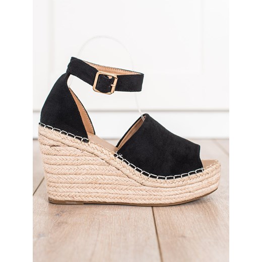 Espadryle damskie CzasNaButy z klamrą