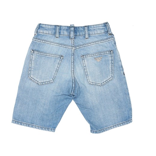 Spodenki chłopięce Emporio Armani jeansowe