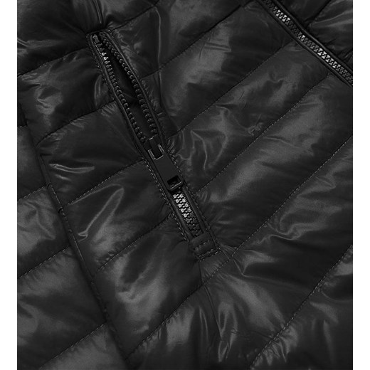 PIKOWANA KURTKA DAMSKA TRZYKOLOROWA BIAŁY/ŻÓŁTY/CZARNY (6313) Goodlookin.pl M (38) goodlookin.pl