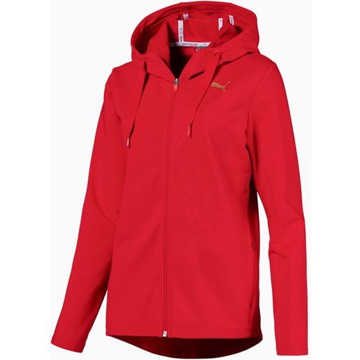 Bluza damska Modern Sport Full Zip Hoodie Puma (red) Puma M wyprzedaż SPORT-SHOP.pl