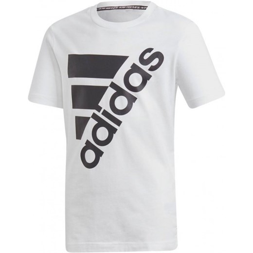 T-shirt chłopięce Adidas z bawełny