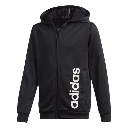 Dziecięca Bluza ADIDAS YB TR 3S FZ BLACK/WHITE EI7933 164 okazyjna cena sklepmartes.pl