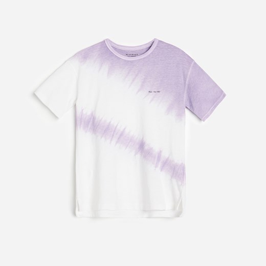 Reserved - T-shirt tie-dye - Biały Reserved 164 Reserved