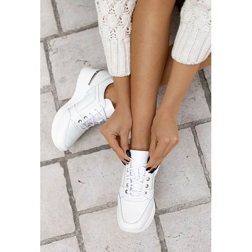 Białe sneakersy Aleena Saway 41 saway okazja
