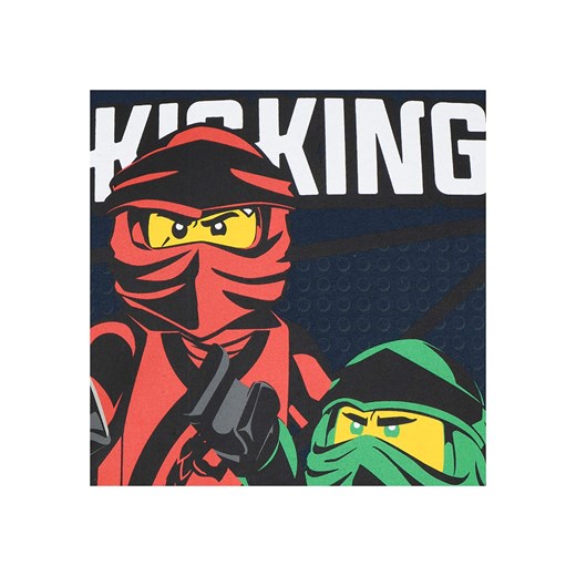 T-shirt chłopięce granatowy Legowear z krótkim rękawem