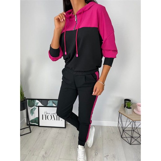 Różowy Komplet Bluza + Spodnie 6526-108-C Modnakiecka.pl 38 ModnaKiecka.pl