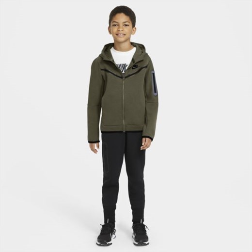 Rozpinana bluza z kapturem dla dużych dzieci (chłopców) Nike Sportswear Tech Nike M Nike poland