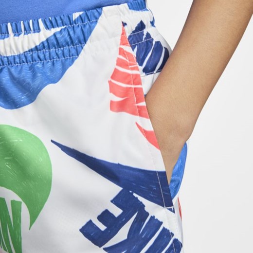 Spodenki z tkaniny z nadrukiem dla dużych dzieci (chłopców) Nike Sportswear - Nike L Nike poland