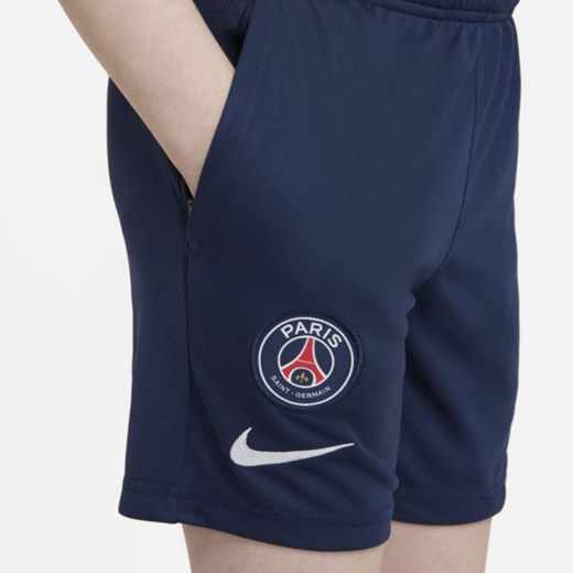 Spodenki piłkarskie dla dużych dzieci Nike Dri-FIT Paris Saint-Germain Academy Nike L Nike poland