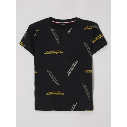 T-shirt chłopięce Lamborghini Kidswear bawełniany