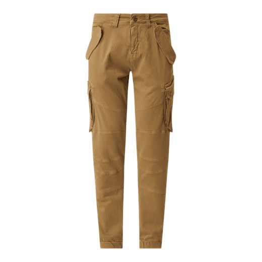 Spodnie cargo z dodatkiem streczu Alpha Industries 33 Peek&Cloppenburg