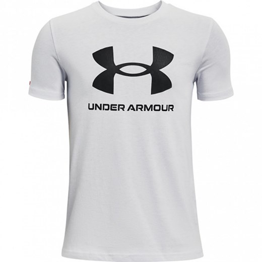Chłopięca koszulka treningowa UNDER ARMOUR UA Sportstyle Left Chest SS Under Armour M promocyjna cena Sportstylestory.com