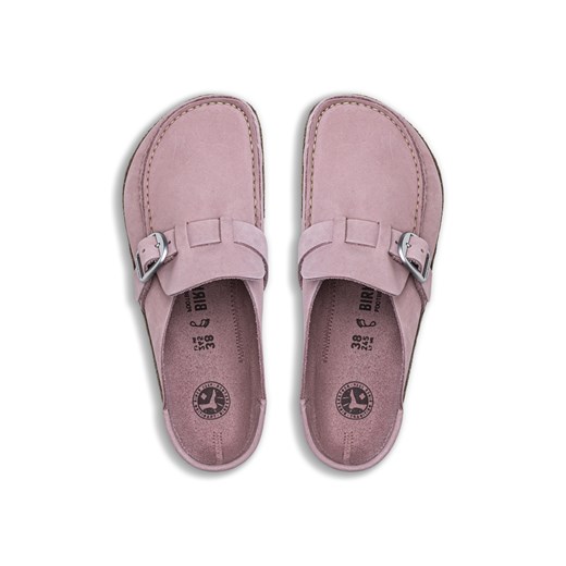 Klapki damskie różowe Birkenstock Buckley 38 Sneaker Peeker