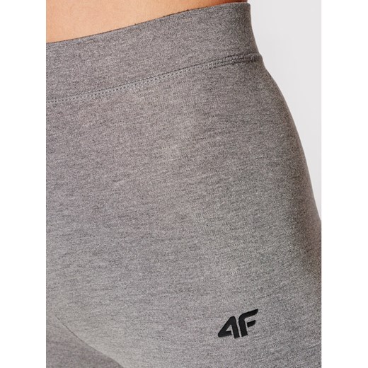 4F Legginsy H4L21-LEG010 Szary Slim Fit S MODIVO okazja