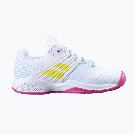 Buty do tenisa damskie BABOLAT 22 Propulse Fury Clay białe 31S22554 | WYSYŁKA W Babolat 38 (5 UK) sportano.pl