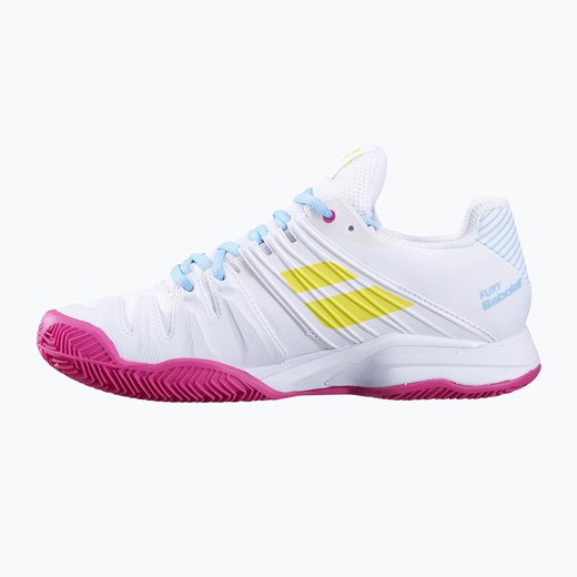 Buty do tenisa damskie BABOLAT 22 Propulse Fury Clay białe 31S22554 | WYSYŁKA W Babolat 39 (6 UK) sportano.pl