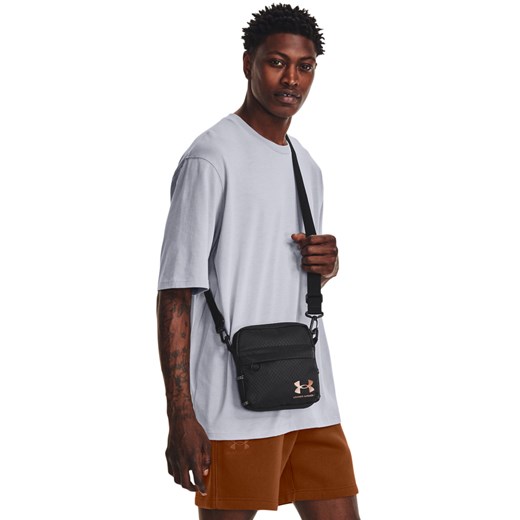 Saszetka na ramię uniseks UNDER ARMOUR UA Loudon Ripstop Crossbody - czarna Under Armour One-size okazyjna cena Sportstylestory.com