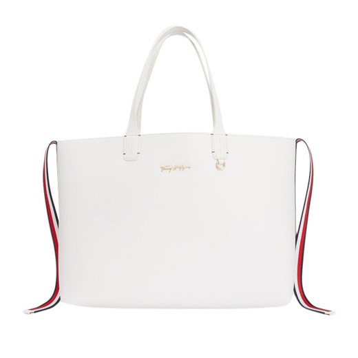 TOMMY HILFIGER TOREBKA DAMSKA ICONIC TOTE WHITE AW0AW12017 YAF Messimo