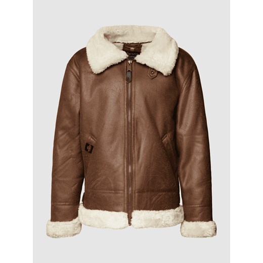 Kurtka z detalami z logo Alpha Industries XL Peek&Cloppenburg