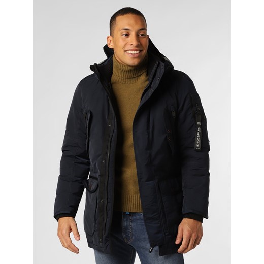 Tom Tailor - Parka męska, niebieski Tom Tailor M vangraaf