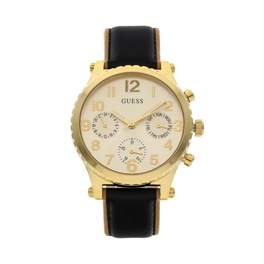 Zegarek GUESS - Athena GW0036L2 BLACK/GOLD Guess wyprzedaż eobuwie.pl