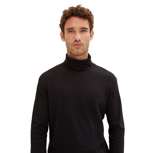 Tom Tailor Golf 1034387 Czarny Regular Fit Tom Tailor L wyprzedaż MODIVO