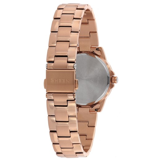 ZEGAREK CASIO SHE-4512PG-9AUER Sheen SHE 4512PG 9AUER otozegarki bezowy grawer