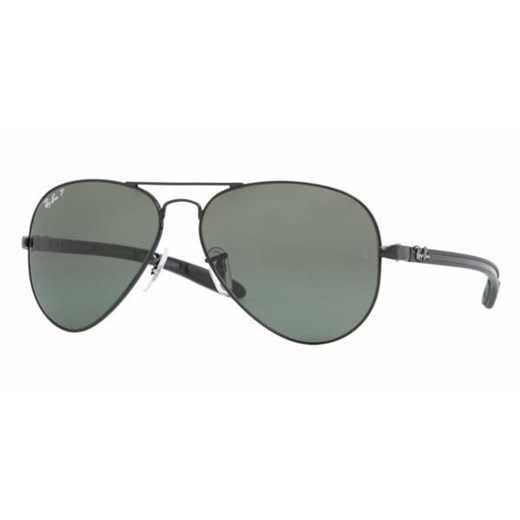 OKULARY RAY BAN® 8307 AVIATOR TM CARBON FIBRE 002/N5 (58) POLARYZACJA