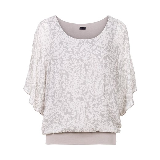 Shirt BODYFLIRT szary 52/54 bonprix