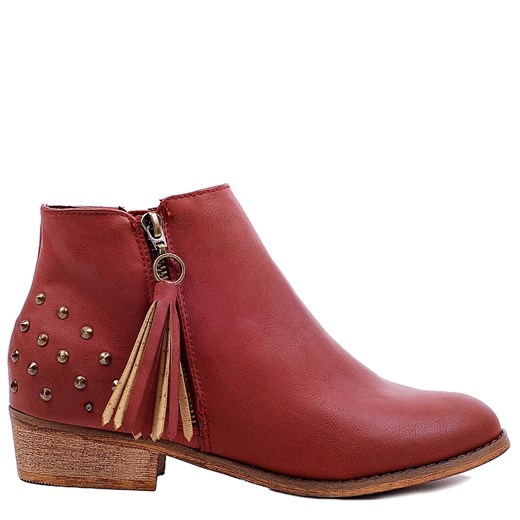 Combo Wine Boots - Botki damskie