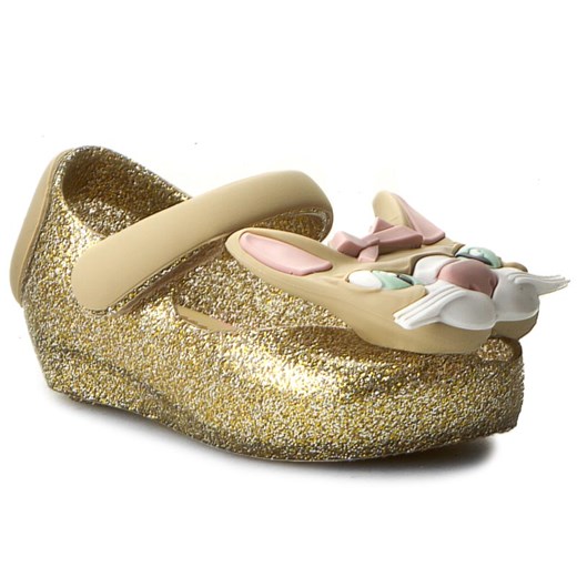 Półbuty MELISSA - Mini Melissa Ultragirl VII Bb 31985 Glass Silver Glitter 03586 szary Melissa 25.5 eobuwie.pl