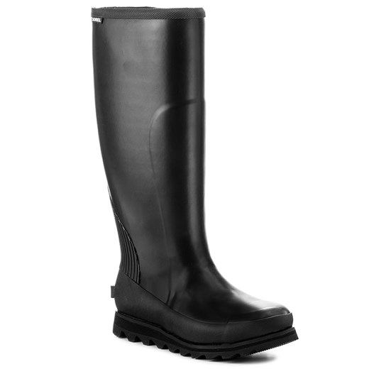 Kalosze SOREL - Joan Rain Tall NL2522 Black/Sea Salt 010 czarny Sorel 37 eobuwie.pl