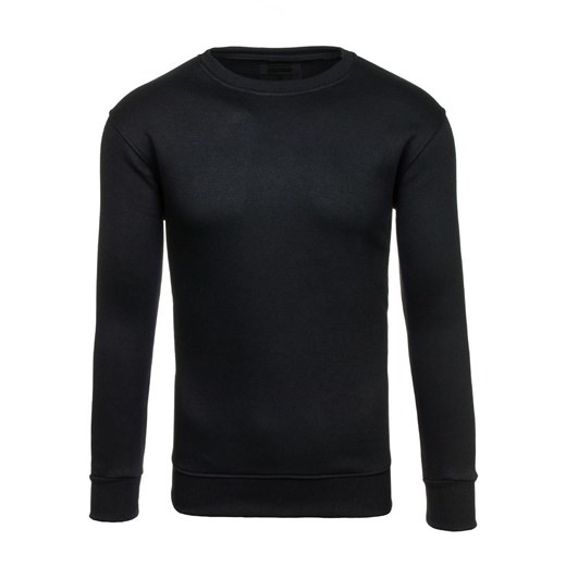 Bluza męska bez kaptura czarna Bolf BO-01