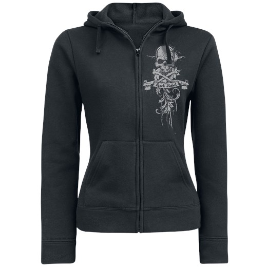 Rock Rebel by EMP - Freaking Out Loud - Bluza z kapturem rozpinana - czarny