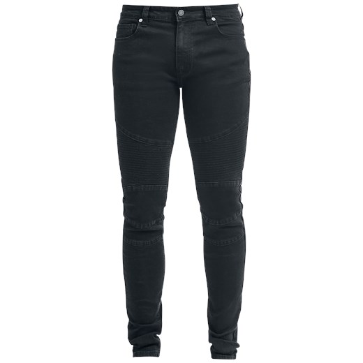 Forplay - Biker Pants - Jeansy - czarny