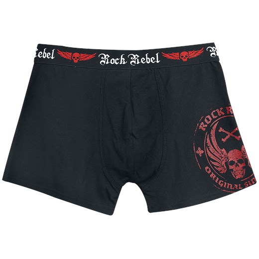 Rock Rebel by EMP - Devil's Plaything - Bokserki - czarny